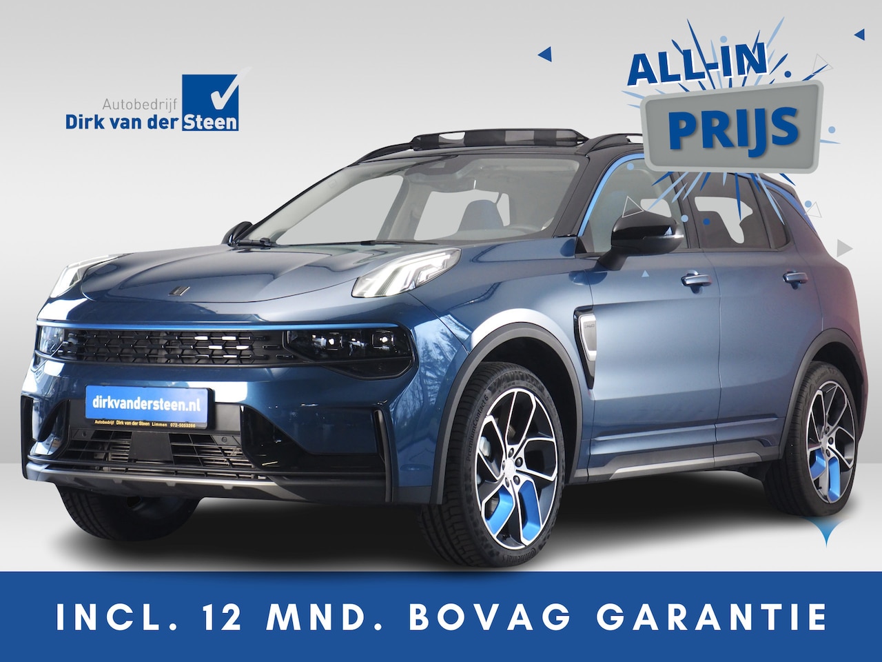 Lynk & Co 01 - 1.5 | 6.6 kWh laden | 360° Camera | Botsherkenning | Panoramadak | Pilot Assist | Achterui - AutoWereld.nl