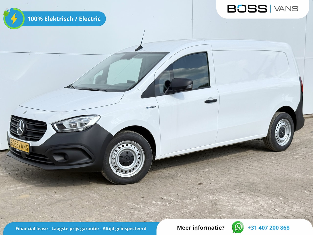 Mercedes-Benz eCitan - 112 51kWh L2 285 WLTP 98,1% (SOH) Camera MBUX Trekhaak 75kW Snelladen Apple Carplay Cruise - AutoWereld.nl