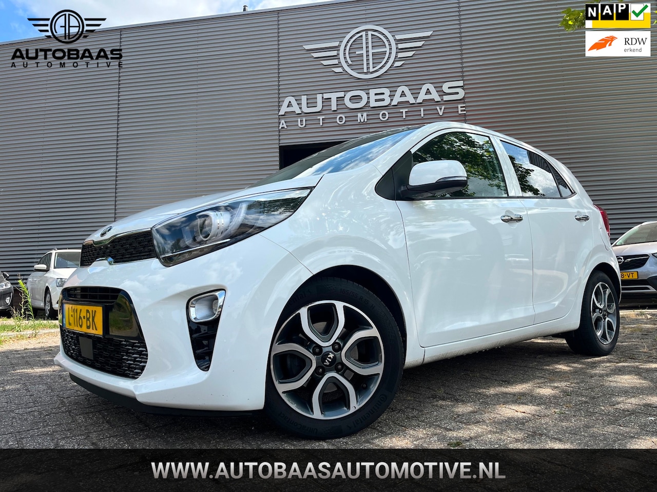Kia Picanto - 1.0 DPi DynamicPlusLine NLAUTO+1EIG+NAP+NAVI+CAMERA+CLIMATE CONTROL+LICHTEMETALEN VELGEN+I - AutoWereld.nl