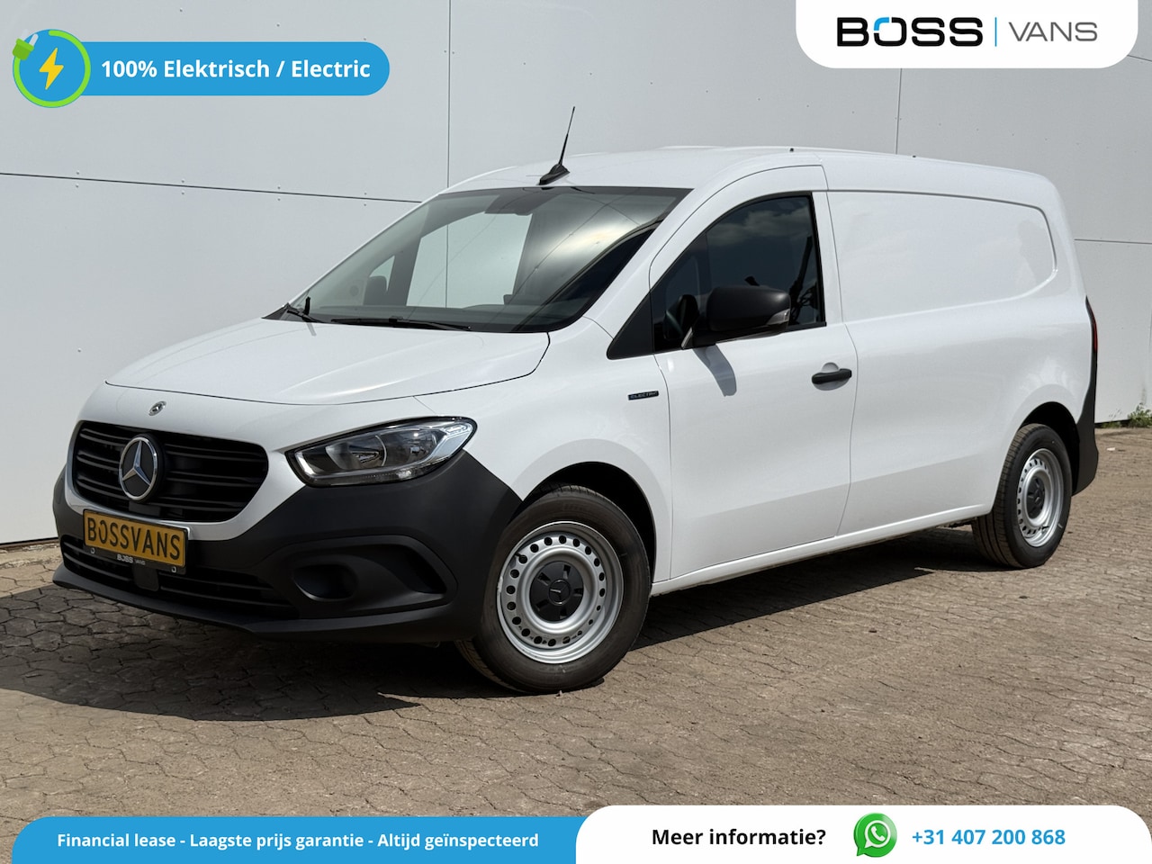 Mercedes-Benz eCitan - 112 51kWh L2 285 WLTP 95% (SOH) Camera MBUX Trekhaak 75kW Snelladen Apple Carplay Cruise C - AutoWereld.nl