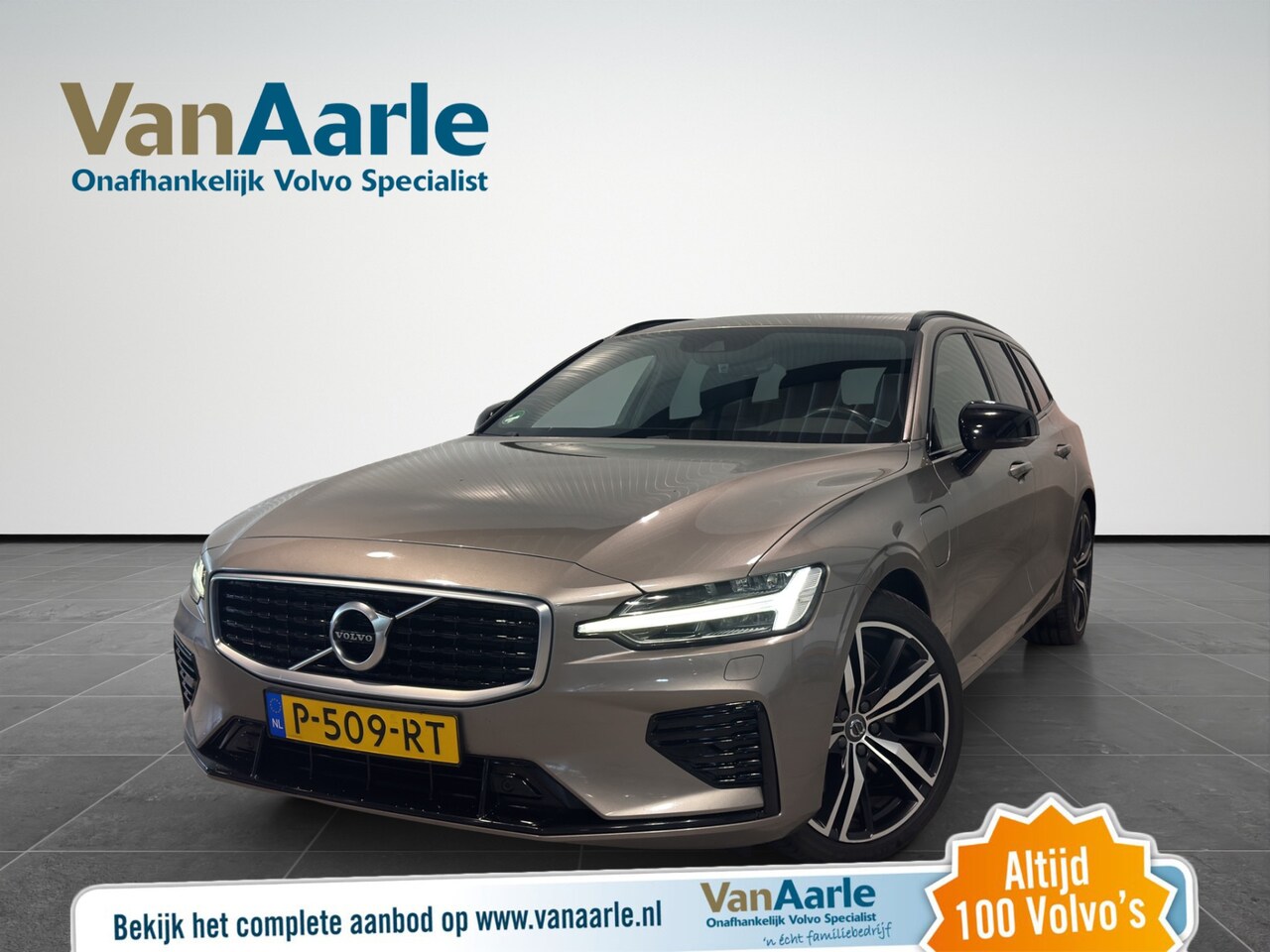 Volvo V60 - T8 Aut. Plug-in Hybrid R-Design ACC Trekhaak Stoelverwarming 390pk - AutoWereld.nl