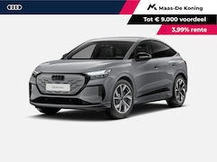 Audi Q4 Sportback e-tron - S edition performance 82 kWh 286 PK · MMI bijrijdersdisplay · Tech plus · Trekhaak
