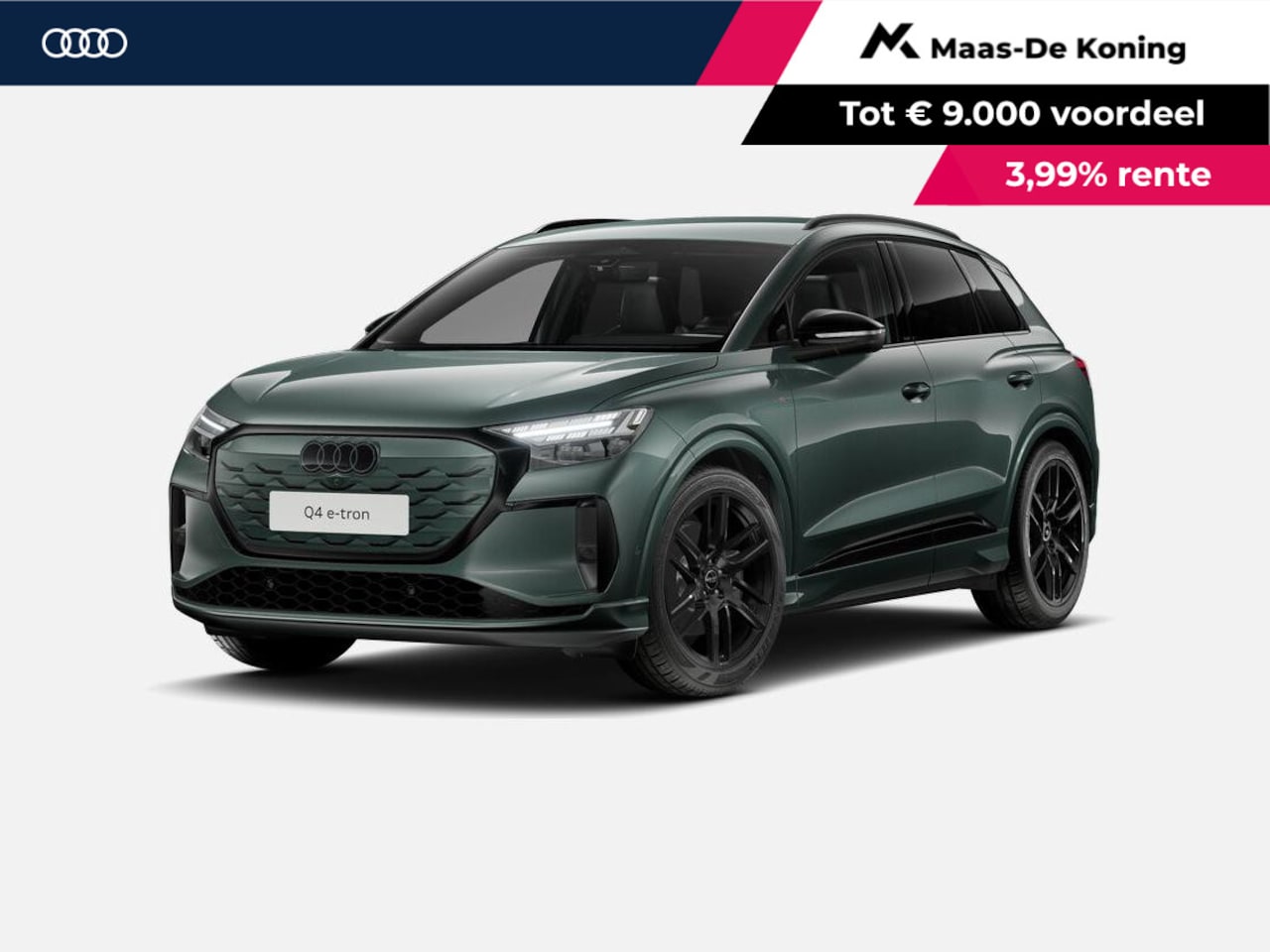 Audi Q4 e-tron - S edition performance 286 PK · Tech plus · 21" LM Velgen ·  Bijrijdersdisplay · Trekhaak e - AutoWereld.nl