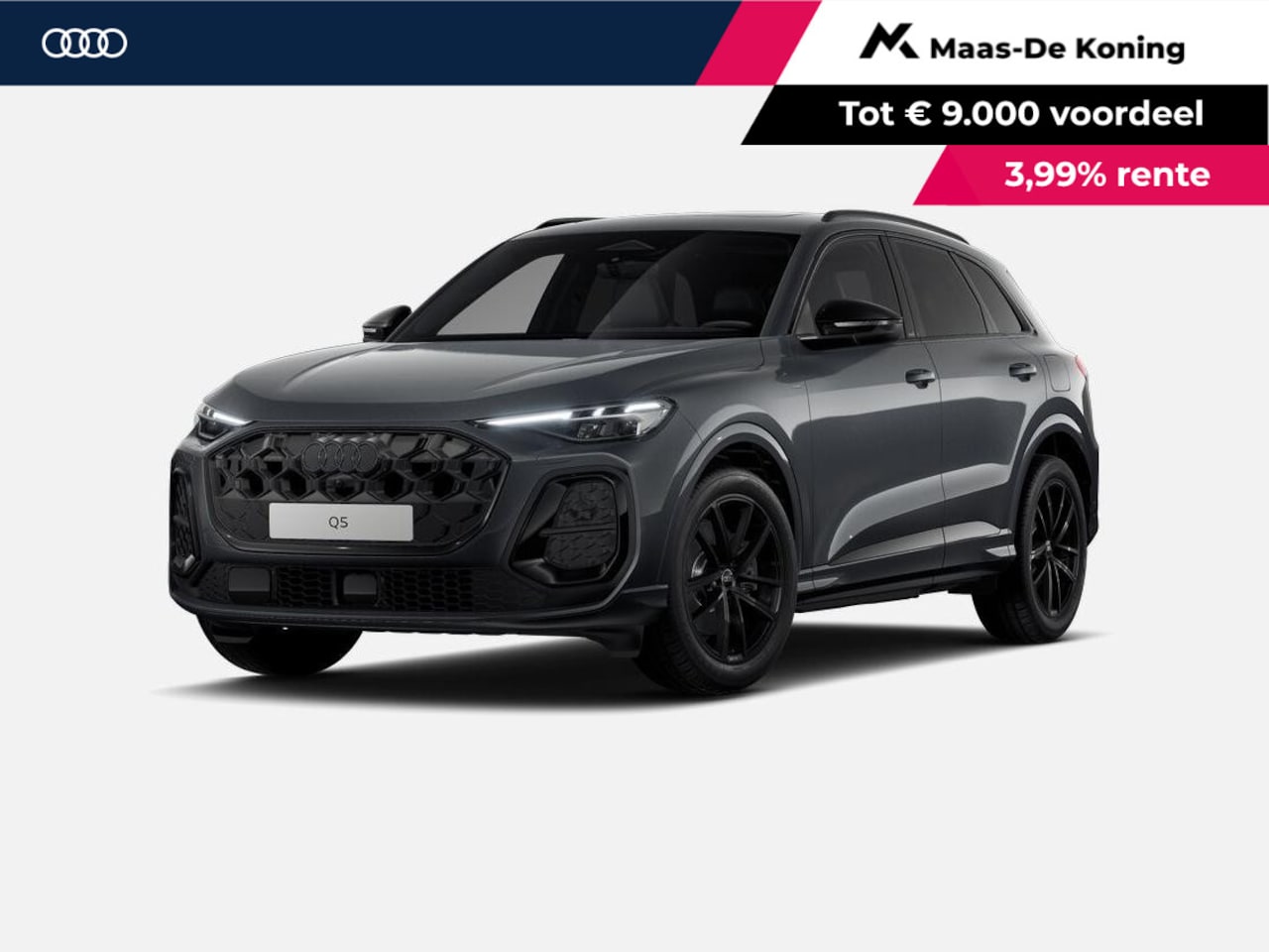 Audi Q5 - 2.0 TFSI e-hybrid quattro S edition 299 PK · Tech plus · Adaptieve luchtvering · Glazen pa - AutoWereld.nl