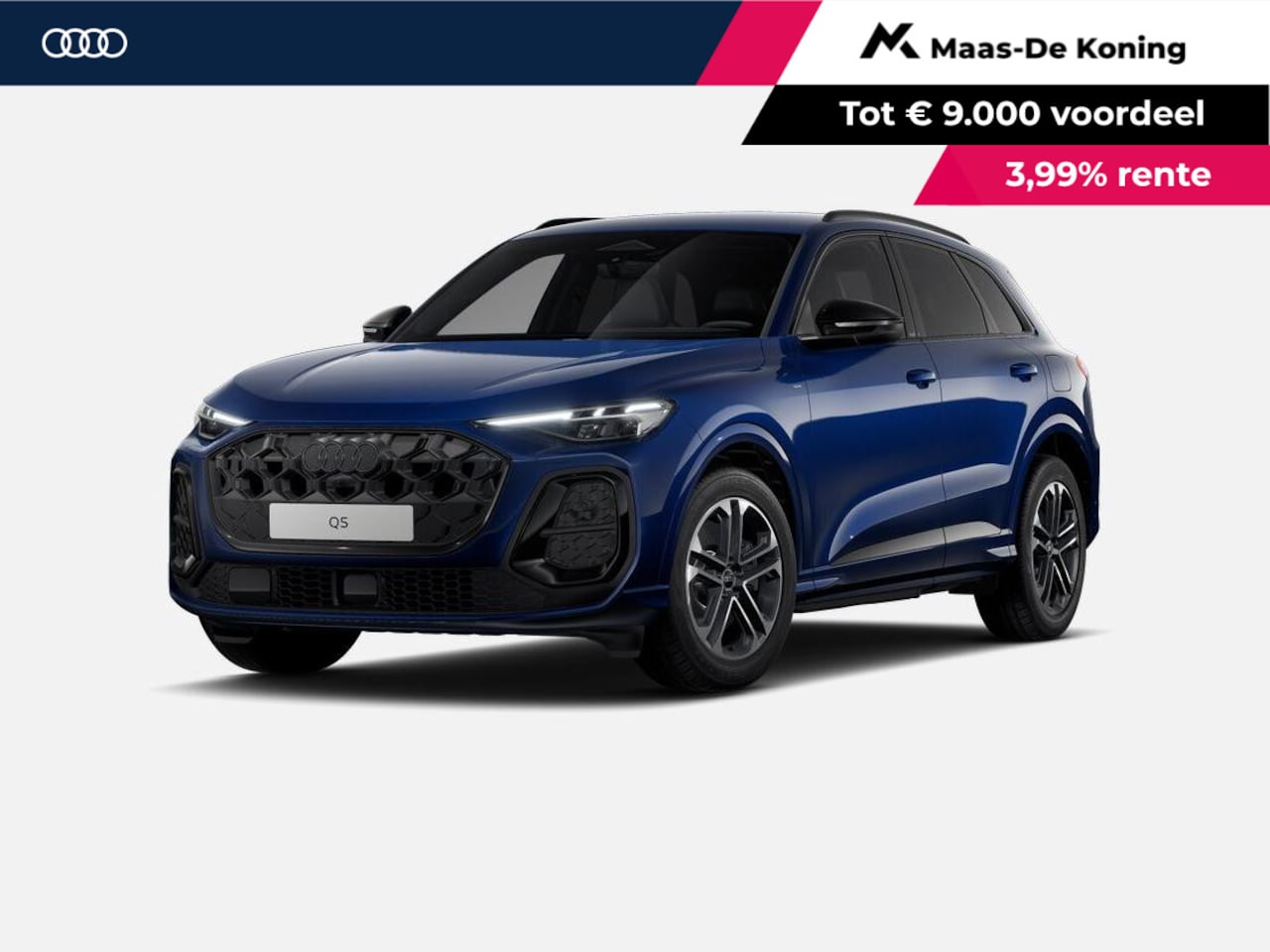 Audi Q5 - 2.0 TFSI e-hybrid quattro S edition 299 PK · Tech plus · MMI bijrijdersdisplay · Trekhaak - AutoWereld.nl