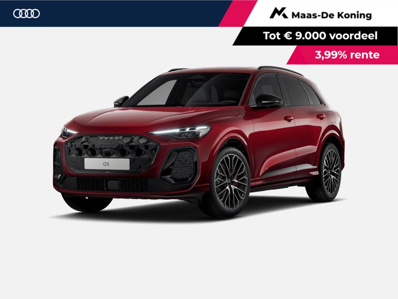 Audi Q5 - 2.0 TFSI e-hybrid quattro S edition Competition · Techniekpakket plus · Trekhaak, elektr. - AutoWereld.nl