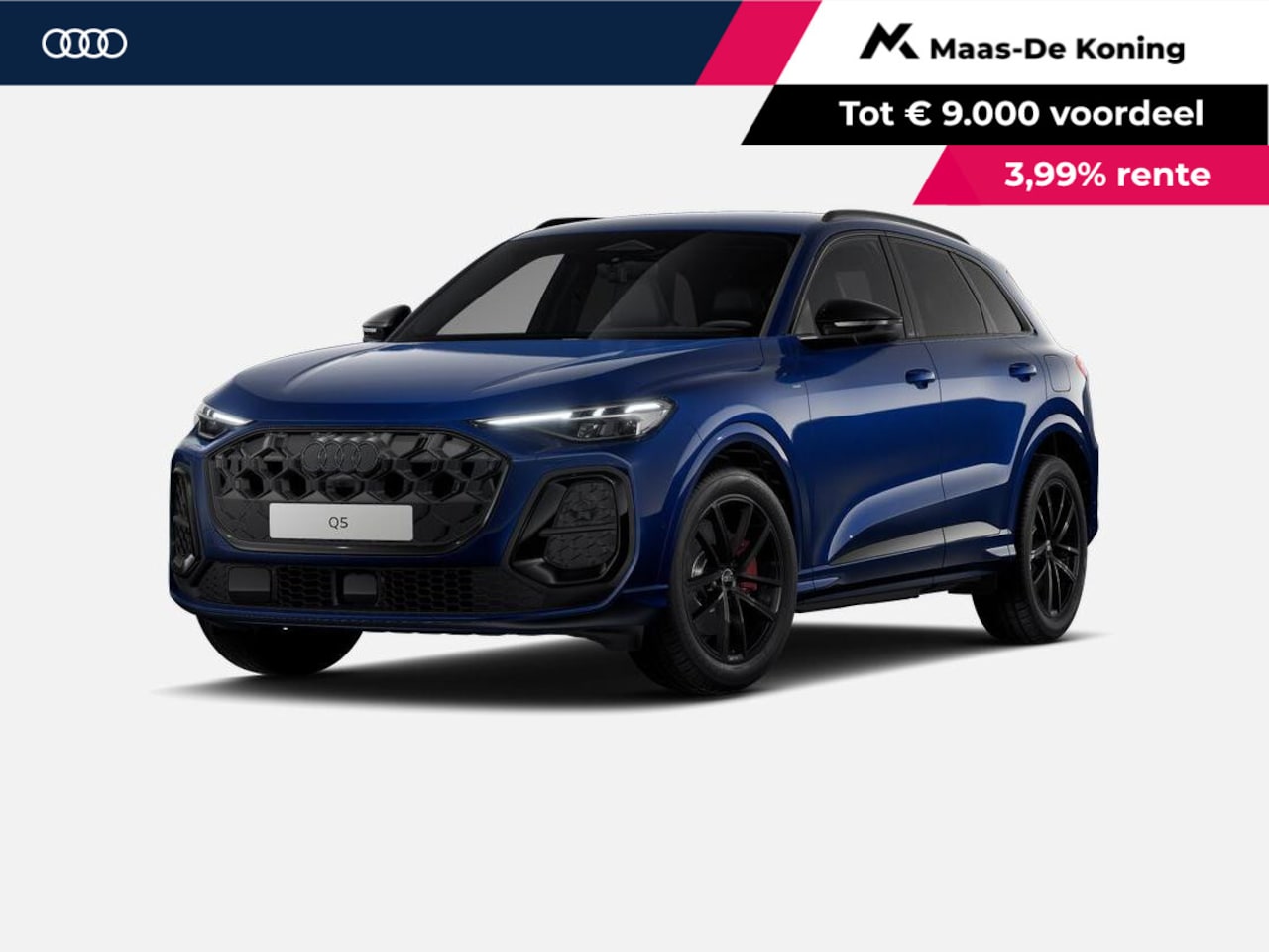 Audi Q5 - 2.0 TFSI e-hybrid quattro S edition Competition 367 PK · Trekhaak elek. wegklapbaar · Wint - AutoWereld.nl