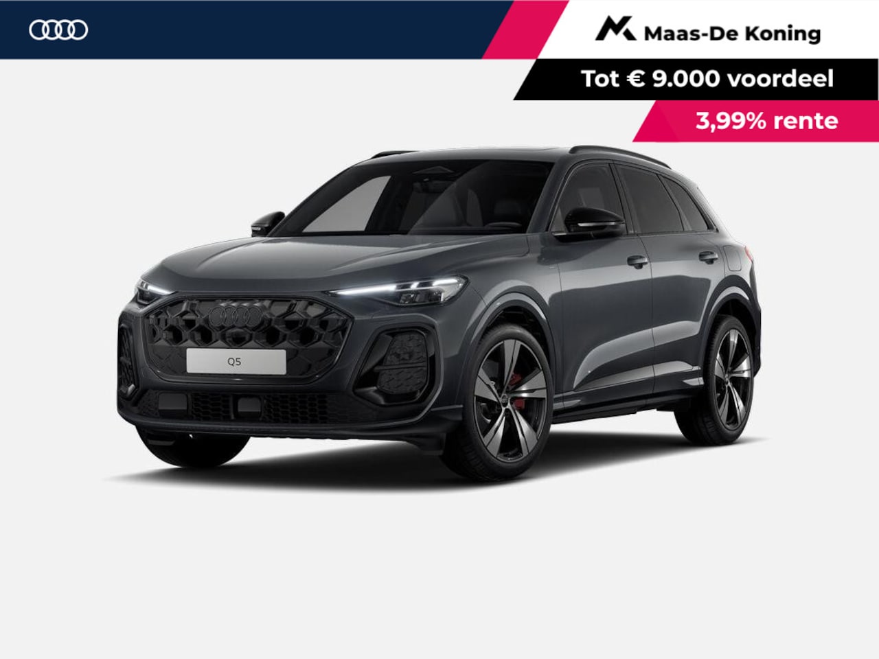 Audi Q5 - 2.0 TFSI e-hybrid quattro S edition 299 PK · B&O premium 3D · Glazen panoramadak · Tech pl - AutoWereld.nl
