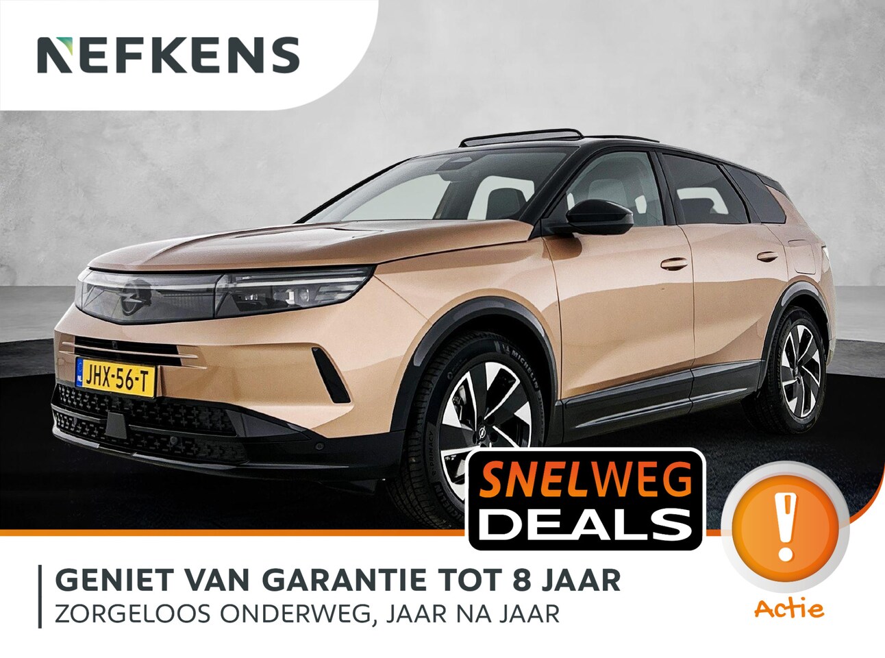 Opel Grandland - 1.6 Plug-in-Hybrid GS 195pk Automaat | 8 JAAR GARANTIE | Schuif-/Kanteldak | Technoloy pak - AutoWereld.nl