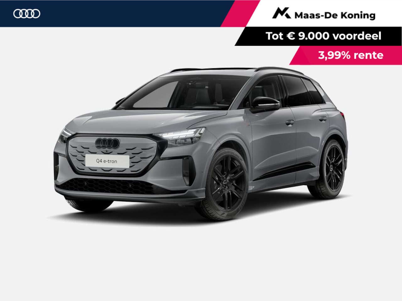 Audi Quattro - Q4 S edition 82 kWh 340 PK · Tech pro · Glazen panoramadak · Augmented reality head-up dis - AutoWereld.nl