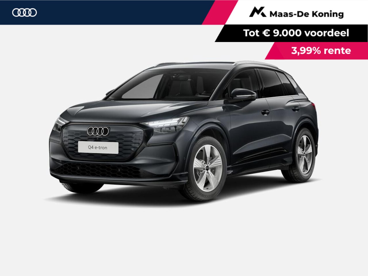 Audi Q4 e-tron - Advanced edition performance 286 PK · Tech plus · Trekhaak elek. wegklapbaar · Lendensteun - AutoWereld.nl
