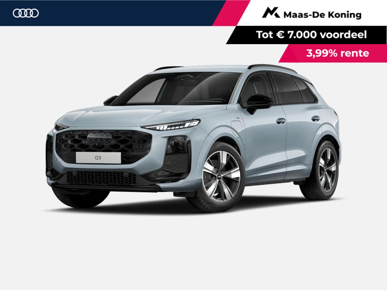 Audi Q3 - 1.5 200kW e-hybrid S edition 272 PK · Tech plus · Lederen bekleding · Trekhaak elek. wegkl - AutoWereld.nl