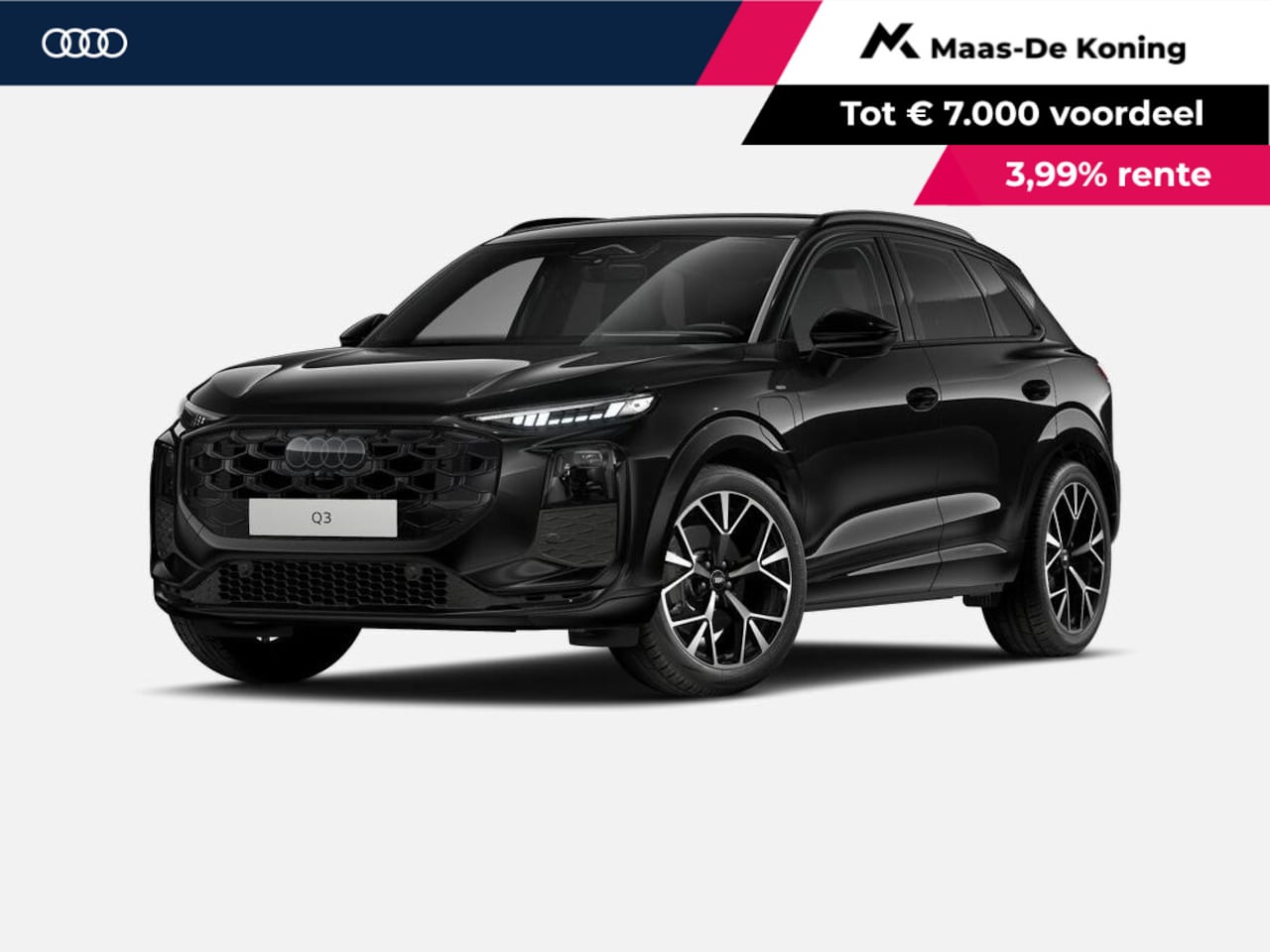 Audi Q3 - 1.5 200kW e-hybrid S edition 272 PK · MMI Experience pro · Tech plus · 20" LM Velgen - AutoWereld.nl
