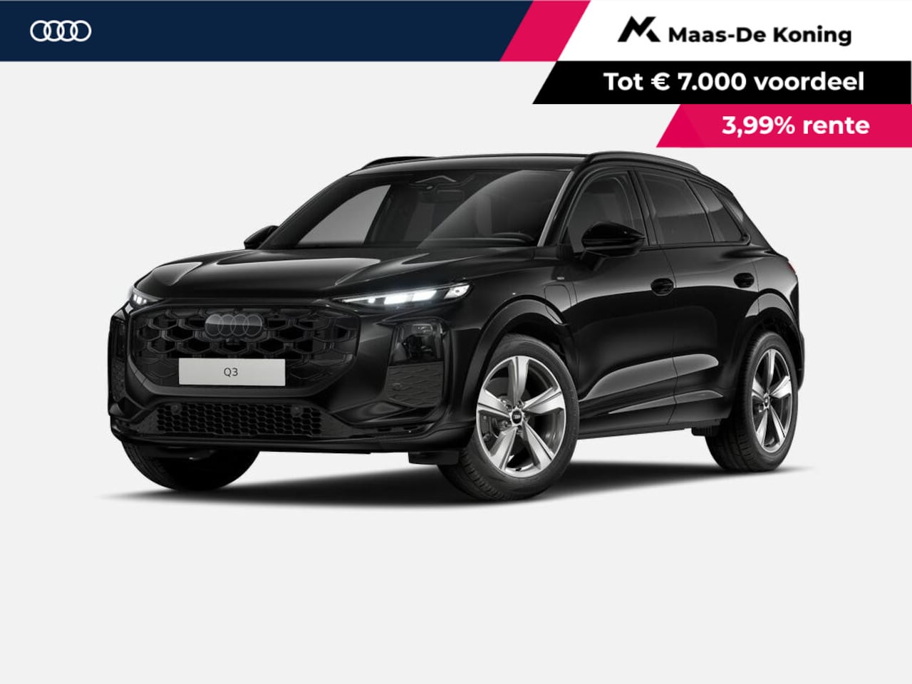 Audi Q3 - 1.5 200kW e-hybrid S edition 272 PK · Exterieurpakket zwart · Privacy glas - AutoWereld.nl