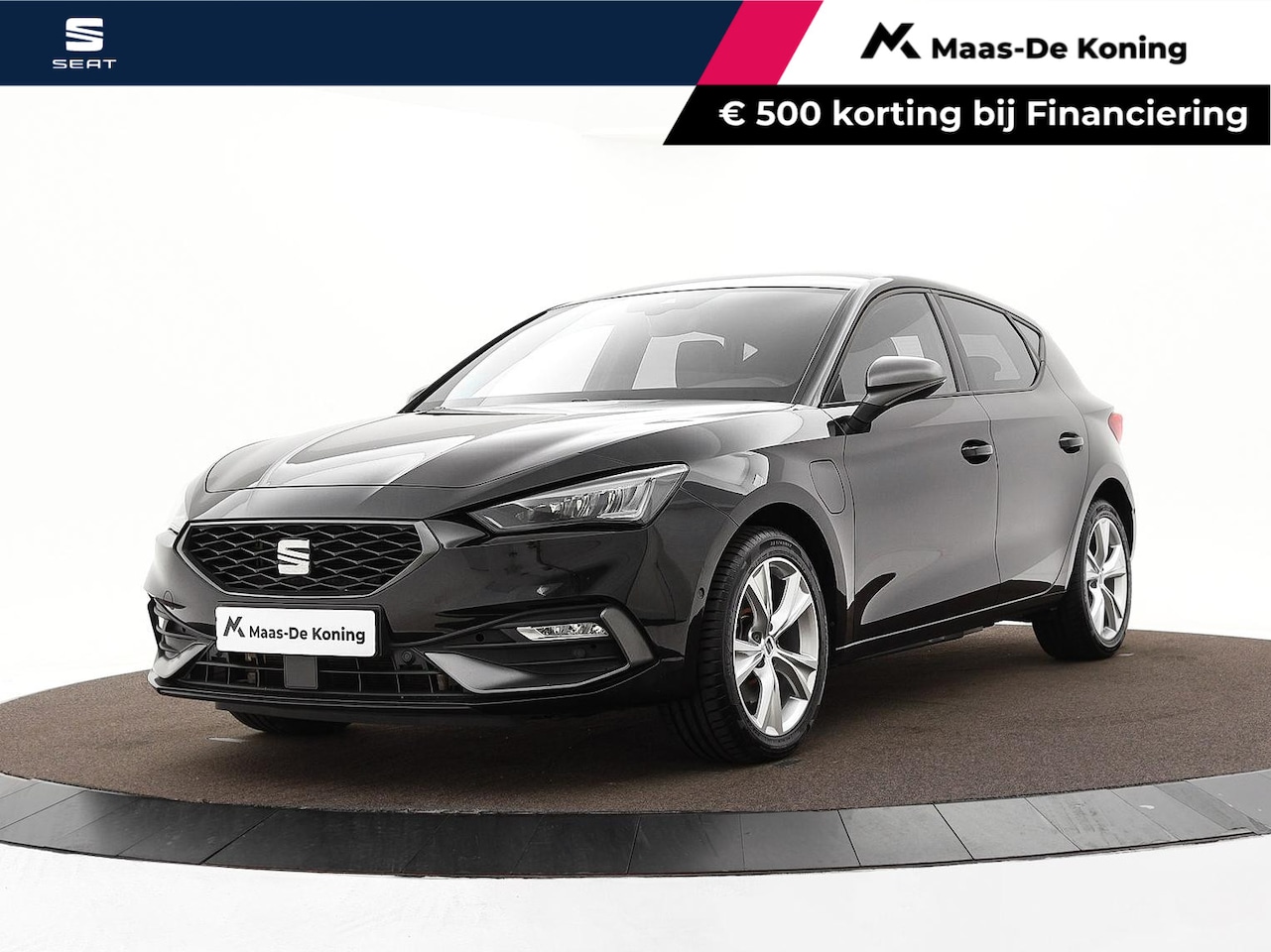 SEAT Leon - 1.4 TSI eHybrid PHEV 204pk DSG FR Business Intense · Camera · Stuur- & Stoelverwarming · P - AutoWereld.nl