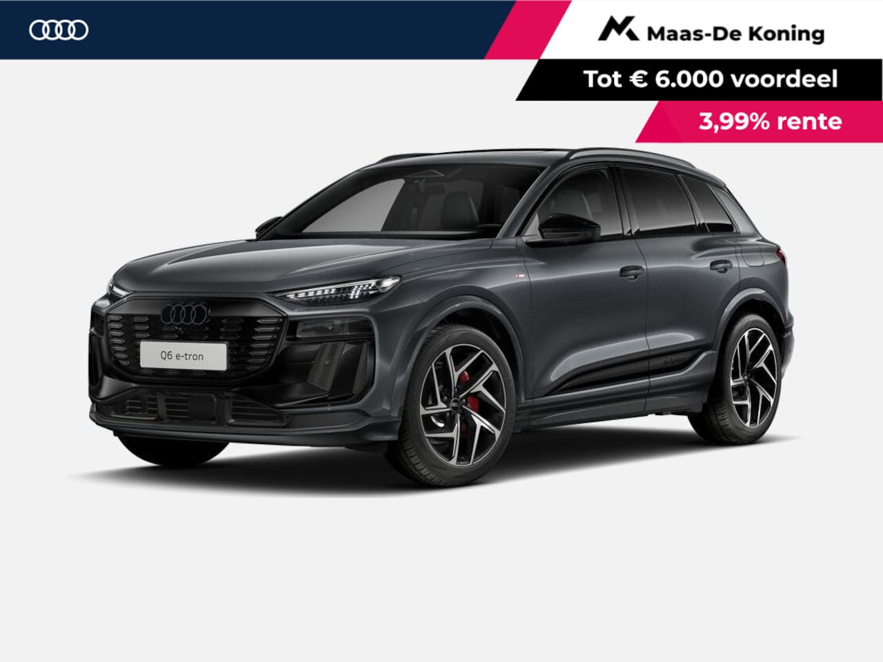 Audi Q6 e-tron - S edition performance 100 kWh 306 PK · Adaptieve luchtvering · Trekhaak elek. wegklapbaar - AutoWereld.nl