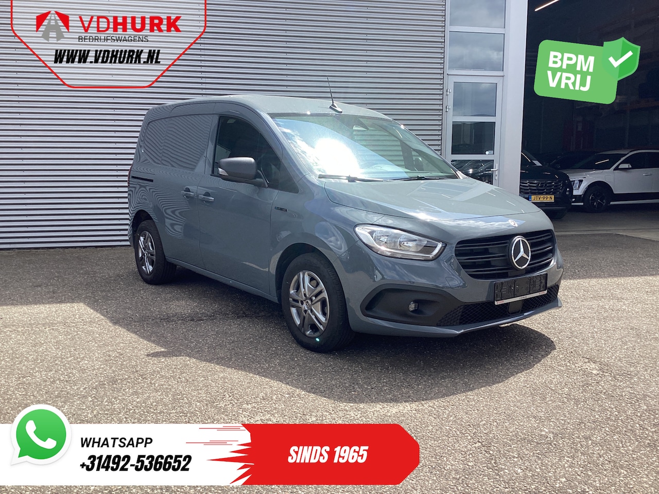 Mercedes-Benz eCitan - 112 Pro 51 kWh 280 km WLTP Snellader/ Stoelverw./ CarPlay/ Navi/ Camera/ Climate/ PDC/ Cru - AutoWereld.nl