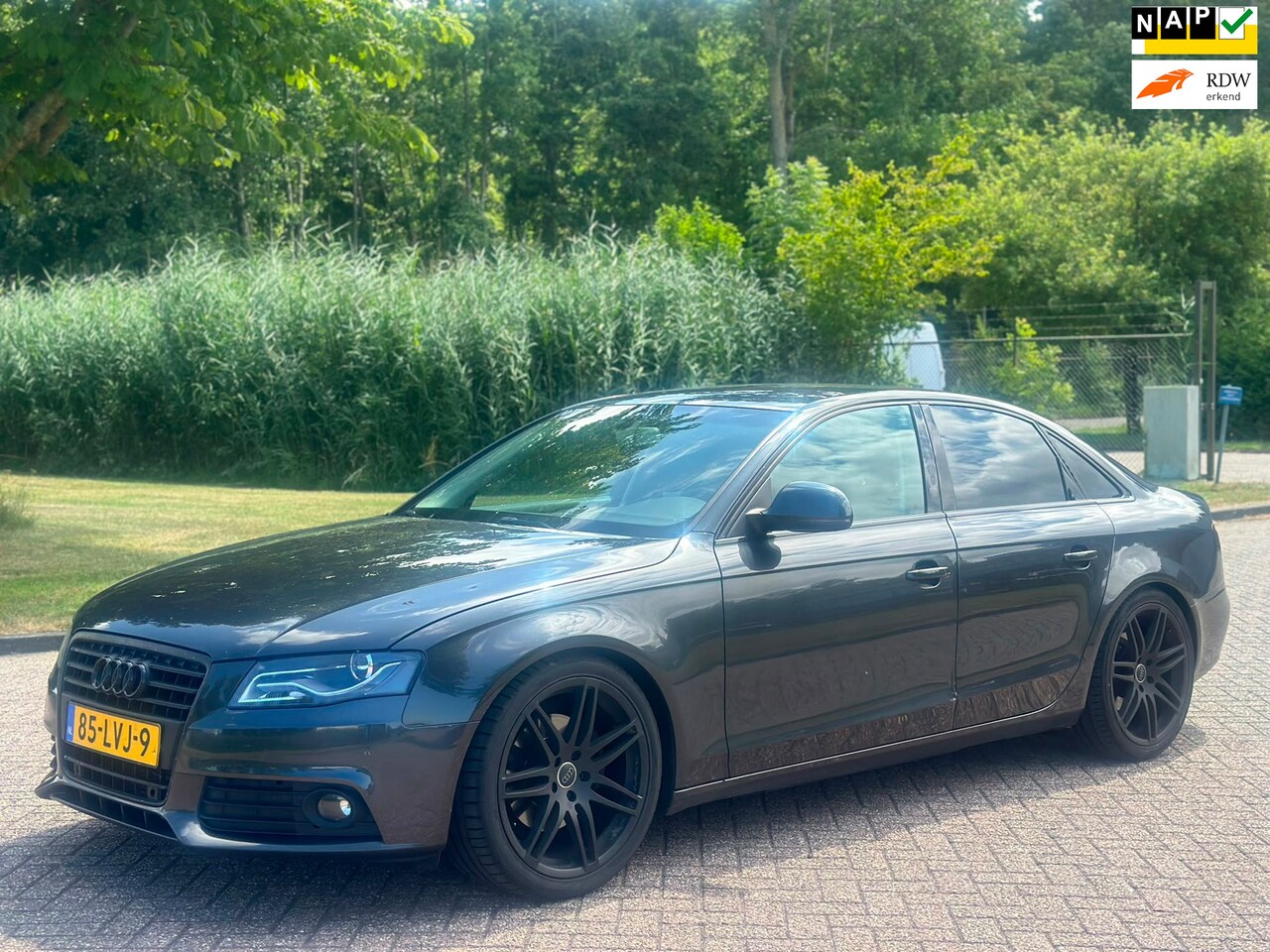 Audi A4 Limousine - 1.8 TFSI Pro Line/AIRCO/CRUISE/NAVI/XENONPARKEERSENS ACHTER/TREKHAAK - AutoWereld.nl