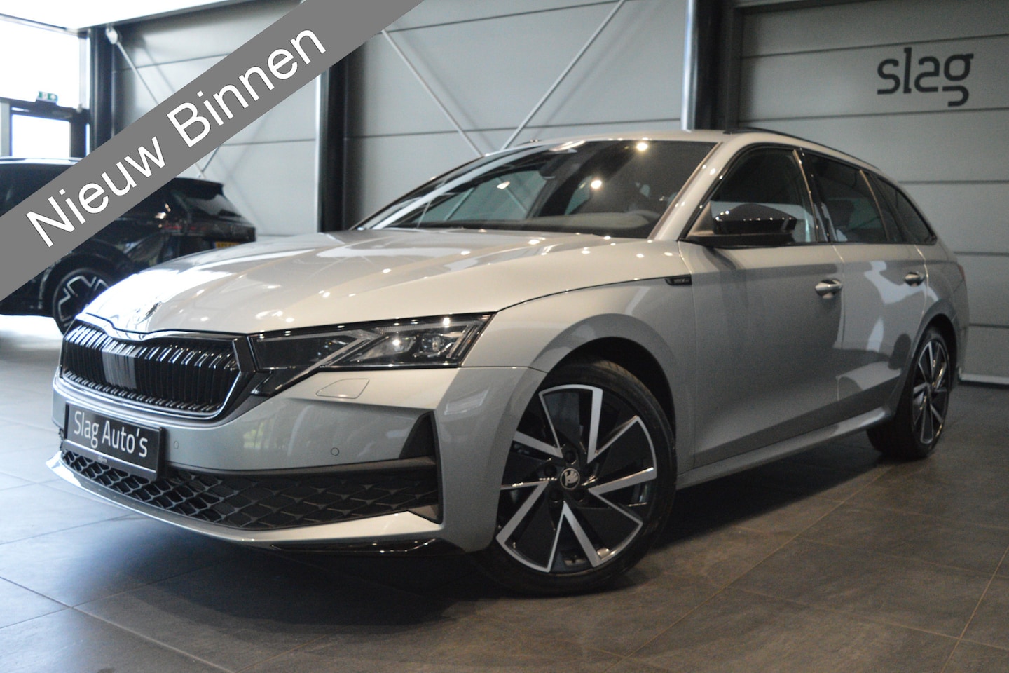 Skoda Octavia Combi - 1.5 TSI MHEV Sportline navi camera trekhaak 18 inch !! - AutoWereld.nl