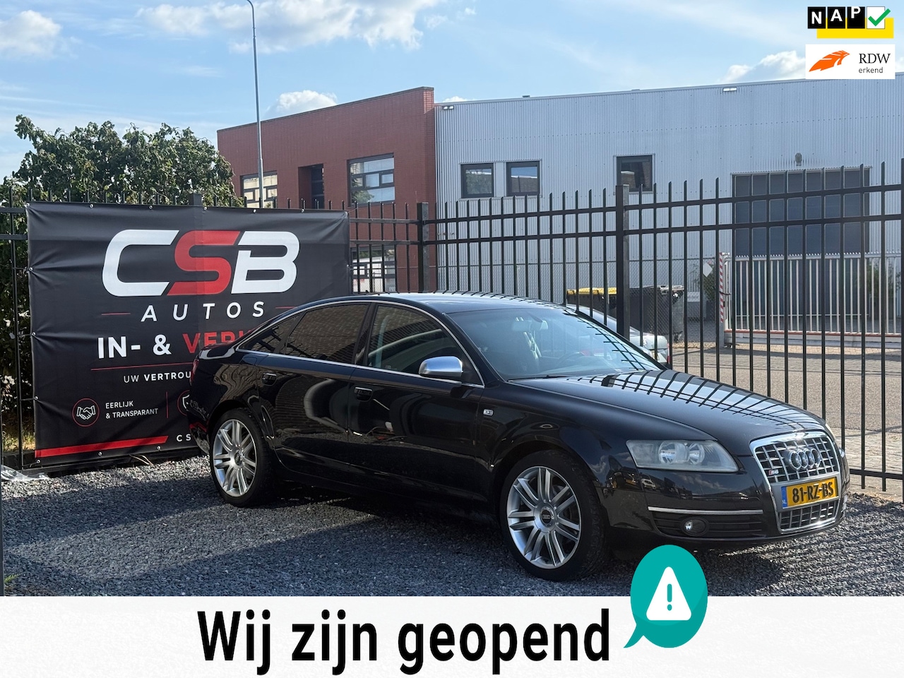 Audi A6 Limousine - 2.4 S-LINE!6BAK!AIRCO!APK!KOOPJE! - AutoWereld.nl