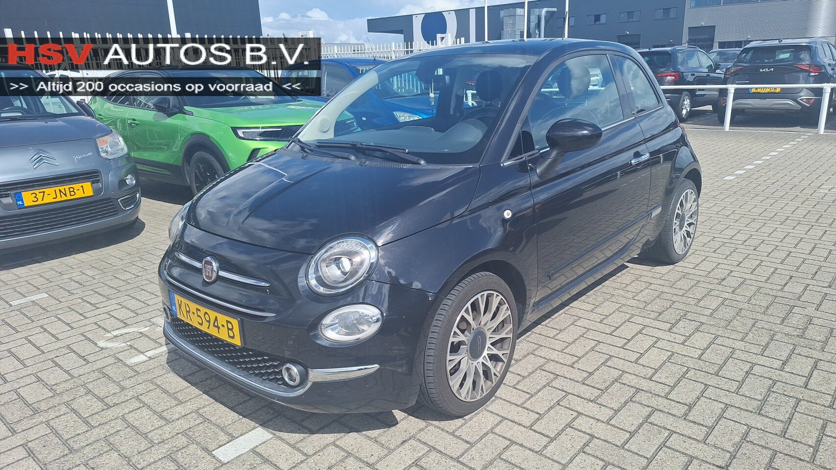 Fiat 500 - 1.2 Lounge navi LM airco org NL - AutoWereld.nl