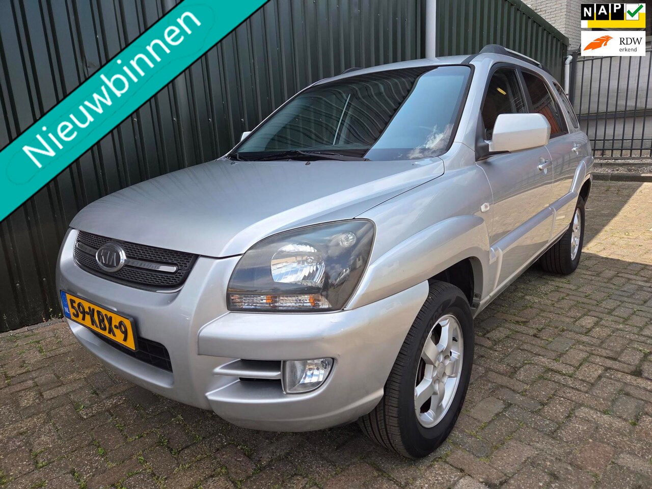 Kia Sportage - 2.0 CVVT X-ception LEDER - AutoWereld.nl