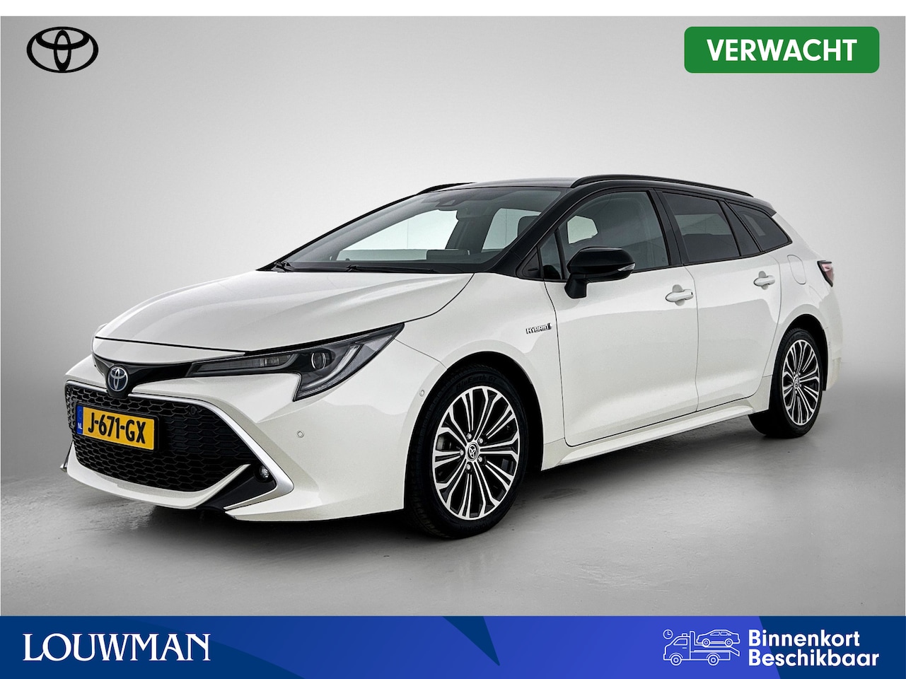 Toyota Corolla Touring Sports - 1.8 Hybrid Executive Bi-Tone | Dealer onderhouden | Head-Up display | Dodehoek detectie | - AutoWereld.nl