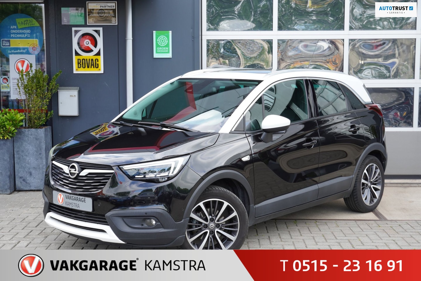 Opel Crossland X - 1.2 Turbo Automaat Pano/AA/ACP/Cam/Navi/PDC - AutoWereld.nl