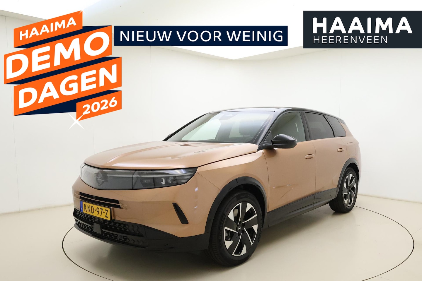Opel Grandland - 1.6 Turbo Plug-in-Hybrid GS 195 Pk | DEMO | 87km WLTP Elektrisch | Panorama Dak | Trekhaak - AutoWereld.nl