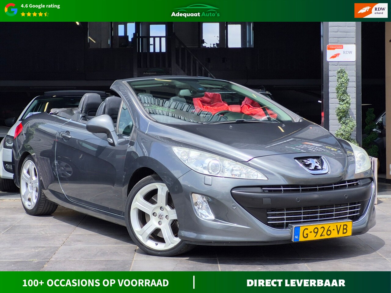 Peugeot 308 CC - 1.6 THP Féline|Leer|Airco|Stoelverwarming|APK - AutoWereld.nl
