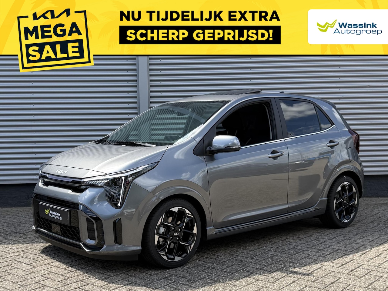 Kia Picanto - 1.0 GDi GT-Line | Schuif/Kanteldak | Stoel/Stuurwielverwarming | Climate Control | Navigat - AutoWereld.nl