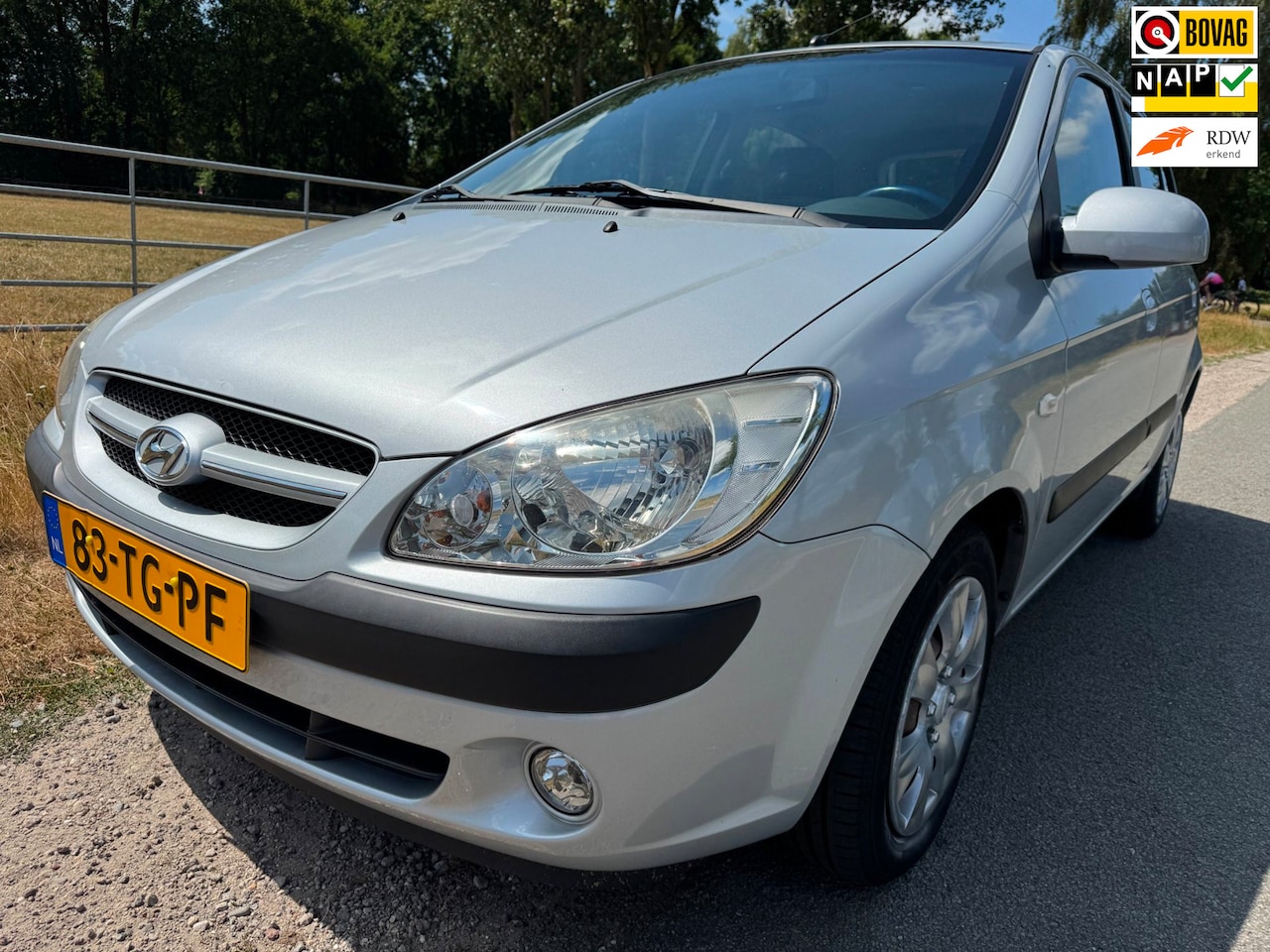 Hyundai Getz - 1.4i Active Cool DEALER onderhouden|airco - AutoWereld.nl