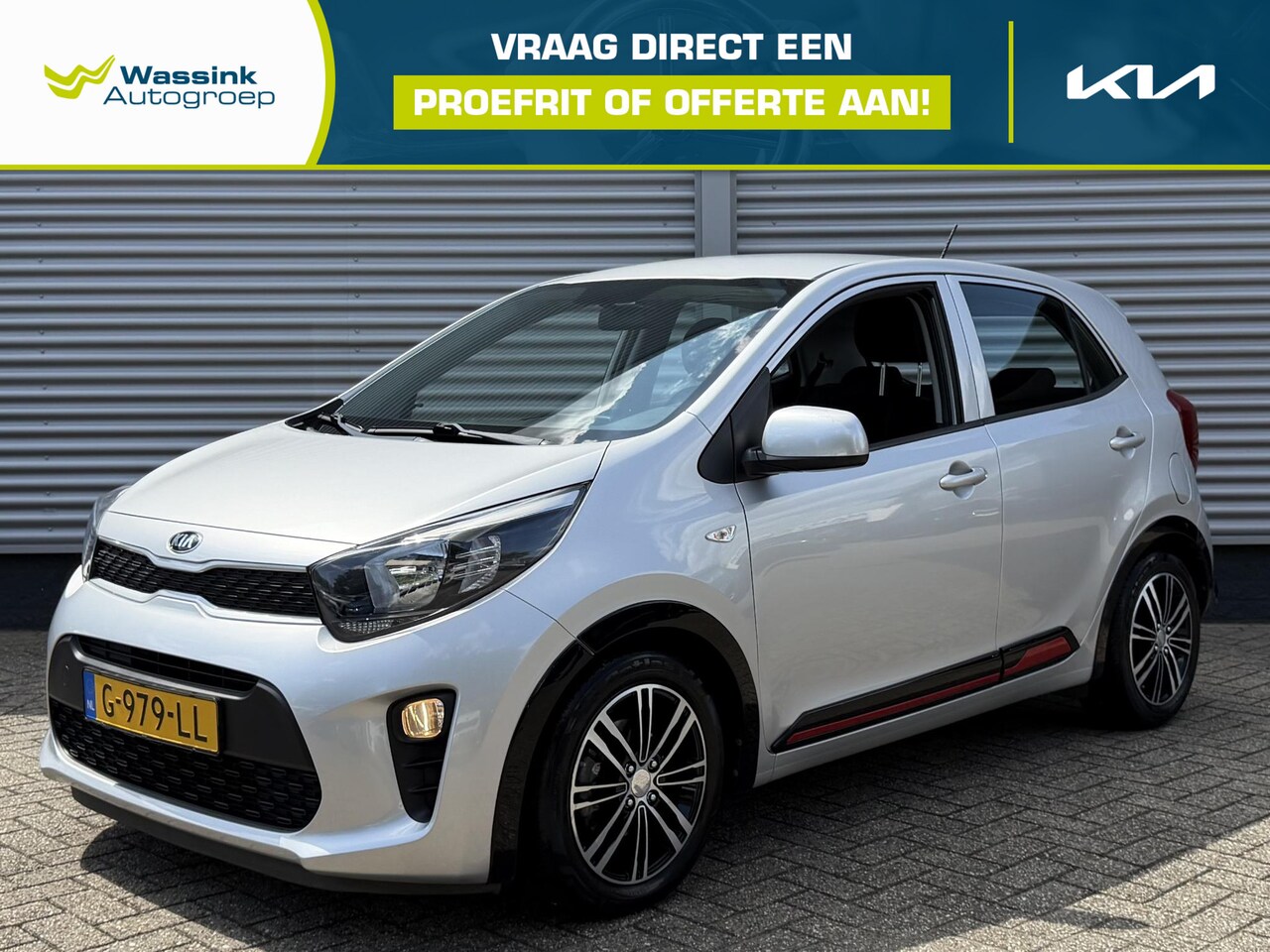 Kia Picanto - 1.0 MPi ComfortLine | XL Cross | Lichtmetalen Velgen | Airco | Bluetooth | - AutoWereld.nl