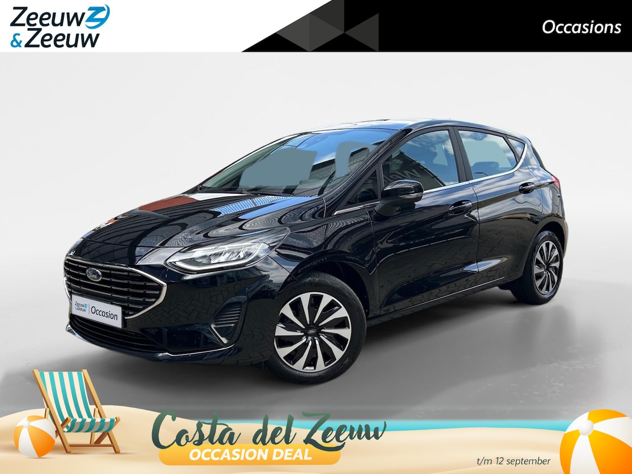 Ford Fiesta - 1.0 EcoBoost Hybrid Titanium | Apple Carplay/Android Auto | Winter pack | keyless entry | - AutoWereld.nl