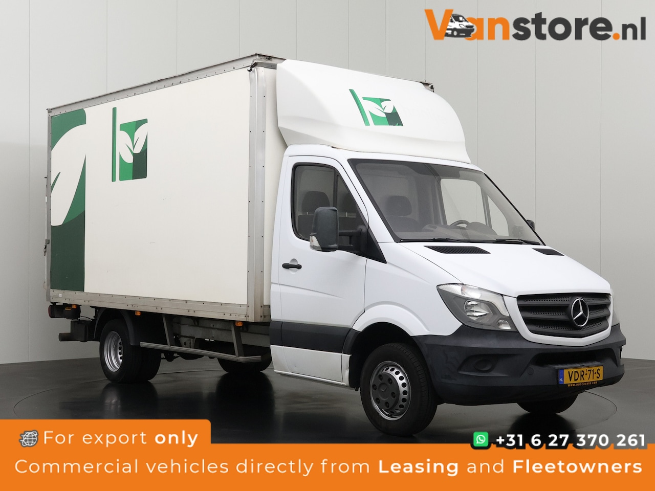 Mercedes-Benz Sprinter - 514CDI Bakwagen+Laadklep | Euro 6 | Dubbellucht | Airco | Cruise | 3-Zits - AutoWereld.nl