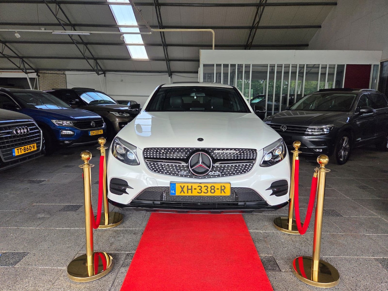 Mercedes-Benz GLC-klasse Coupé - 250 AMG-Line PANO+ BLANCO !! - AutoWereld.nl