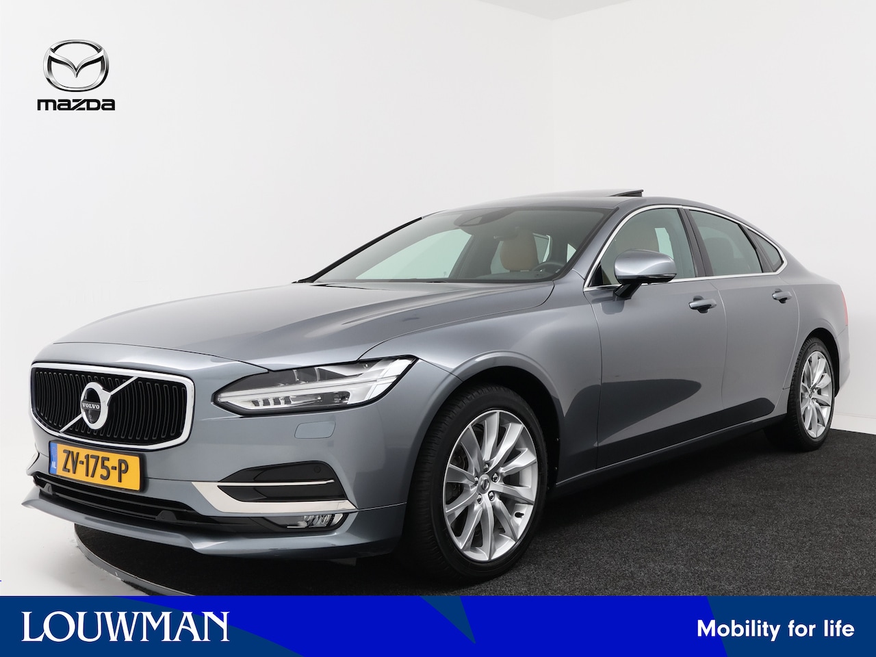 Volvo S90 - 2.0 T5 Momentum Business | 255 pk | Schuifdak | Bowers & Wilkins Audio | Head-up Display | - AutoWereld.nl