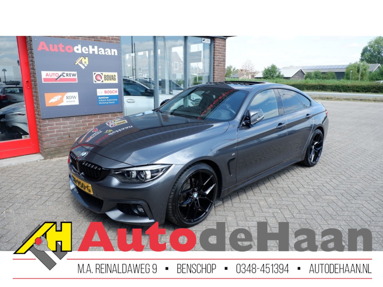 BMW 4-serie Gran Coupé - 420i M High Ex. Leder/Pano/Headup/Navi-prof/19"/Cruise - AutoWereld.nl