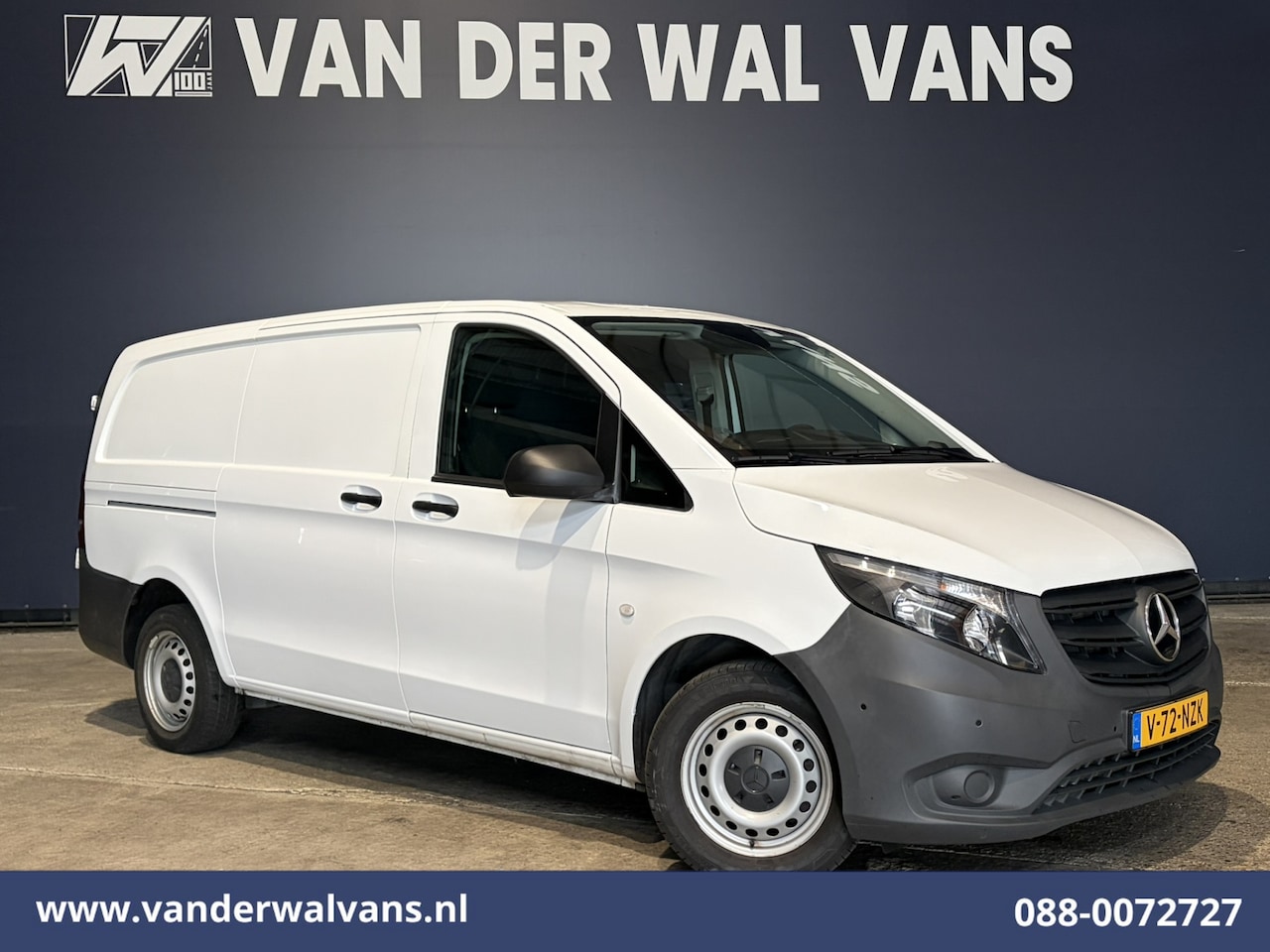 Mercedes-Benz Vito - 114 CDI 136pk L2H1 Euro6 Airco | Camera | Cruisecontrol | Apple Carplay Android Auto, Park - AutoWereld.nl