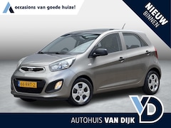 Kia Picanto - 1.0 CVVT Airco | NL-Auto/1e Eign./Volledige historie/Radio-CD speler