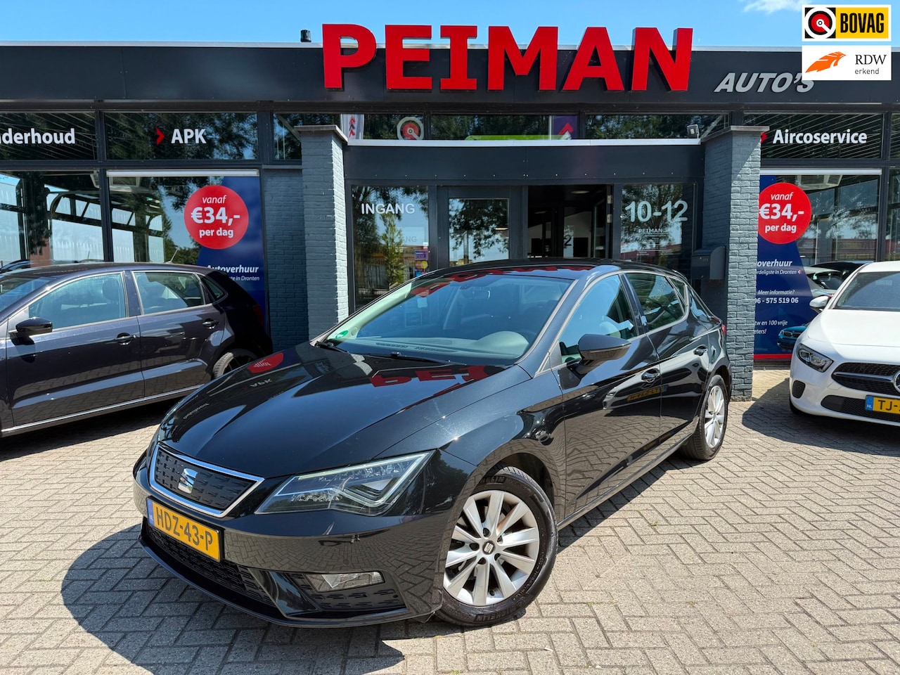 SEAT Leon - 1.0 EcoTSI Style Business Intense | Automaat | Apple Carplay | Climate control | LED | - AutoWereld.nl