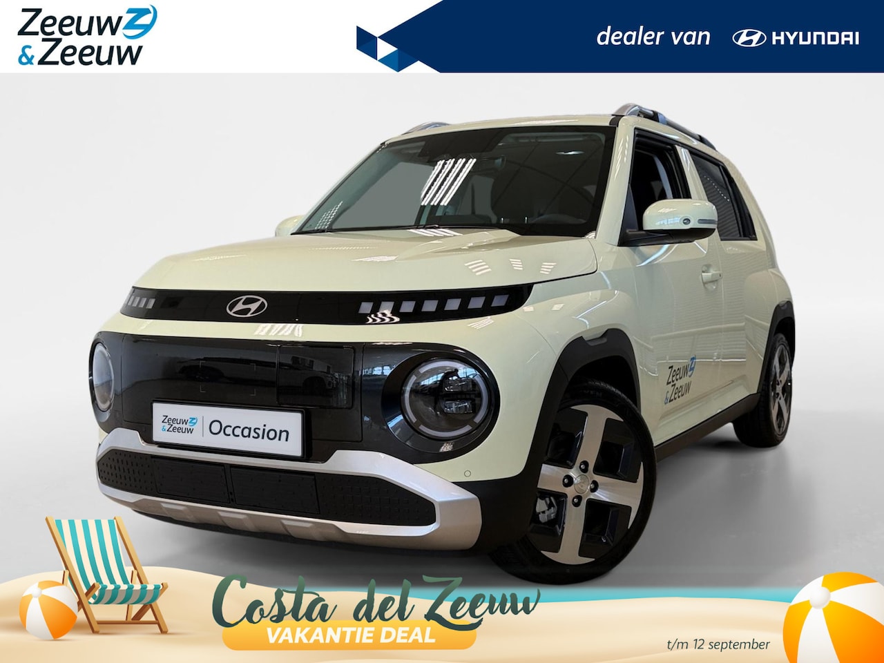 Hyundai Inster - 49KWH | EVOLVE SKY | OPEN DAK | NAVI | CAMERA | - AutoWereld.nl