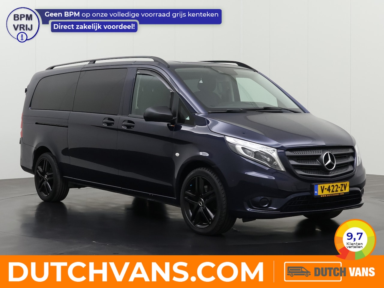 Mercedes-Benz Vito - 119CDI Automaat XL Dubbele Cabine Edition | Led | Camera | Airco | Cruise | Trekhaak | Pri - AutoWereld.nl