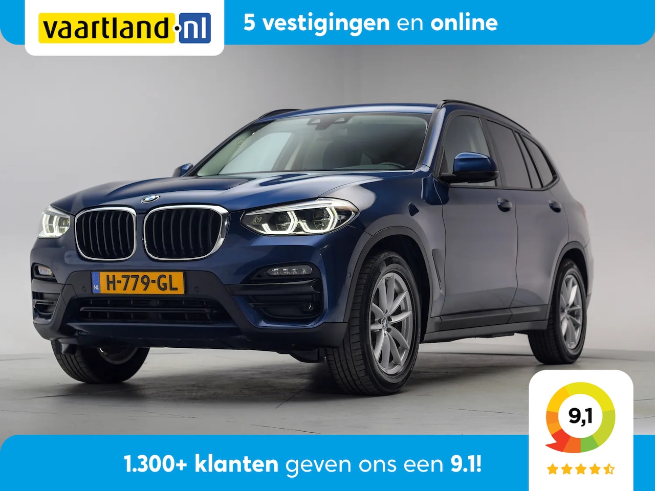 BMW X3 - xDrive20i High Executive Edition Aut. [ Leder Stoelverwarming Camera LED ] - AutoWereld.nl