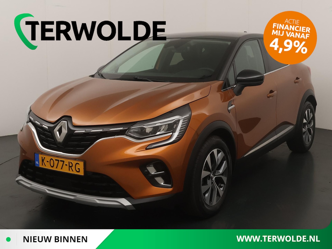 Renault Captur - TCe 140 EDC GPF Intens | AUTOMAAT | Trekhaak | Navigatie | Parkeercamera | - AutoWereld.nl