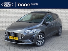 Ford Fiesta - 1.0 EcoBoost Hybrid Titanium X | Panoramadak | Adaptieve Cruise. | Camera | Keyless | Eers
