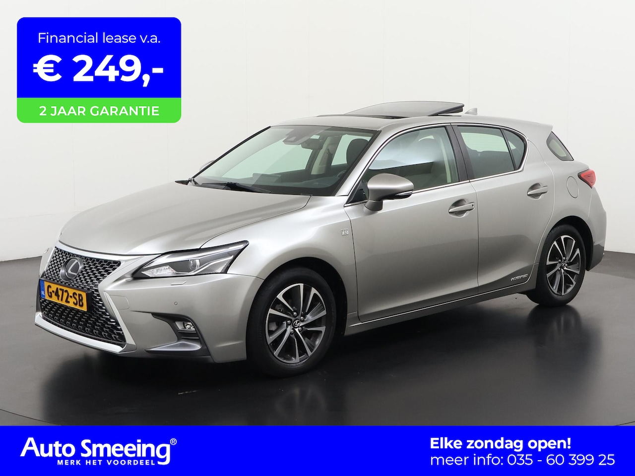 Lexus CT 200h - Sport Edition 30 | Schuifdak | Camera | Adaptief Cruise | Zondag Open! - AutoWereld.nl