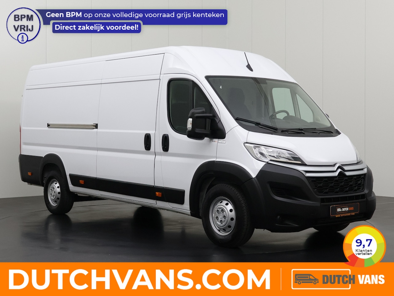 Citroën Jumper - 140PK L4H2 Maxi Heavy | Airco | Camera | Cruise | 3-Zits | Betimmering - AutoWereld.nl