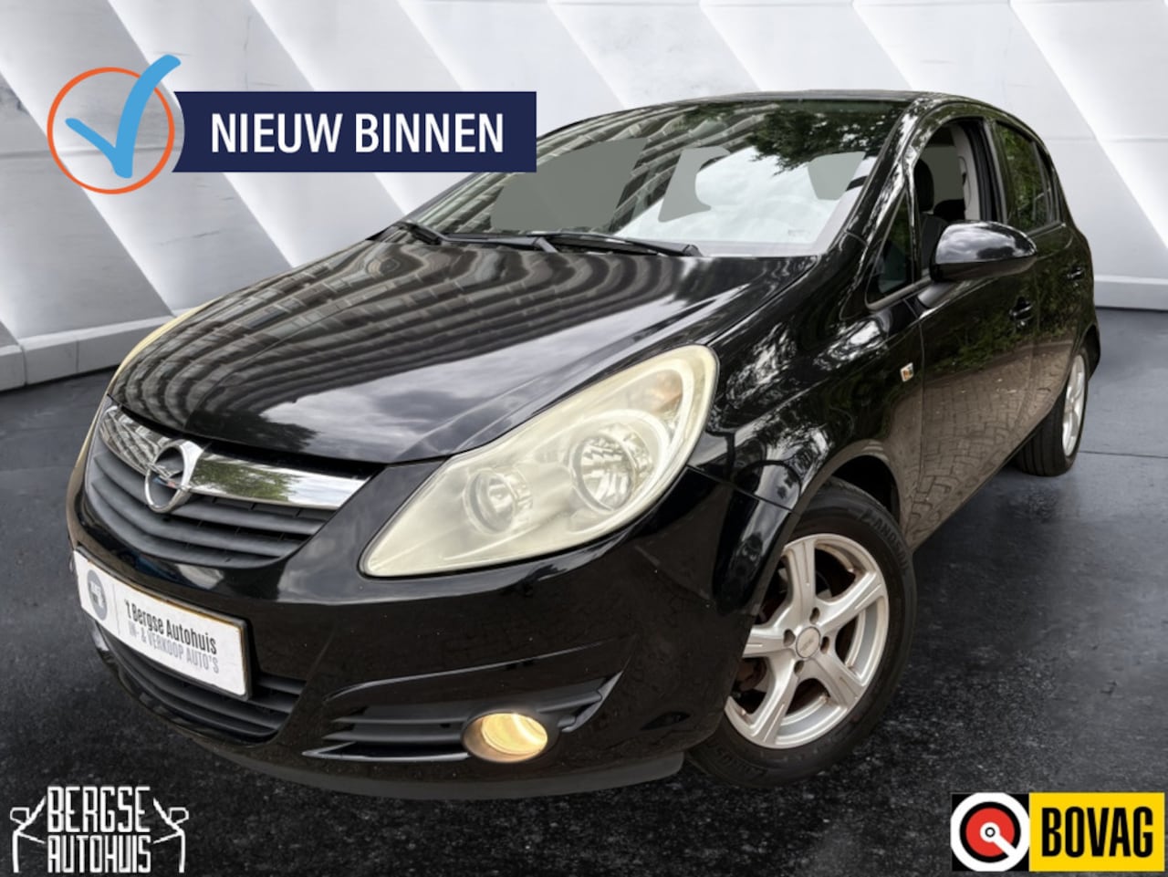 Opel Corsa - 1.4 16V Enjoy Cruise Airco Elek.R Trekhaak - AutoWereld.nl
