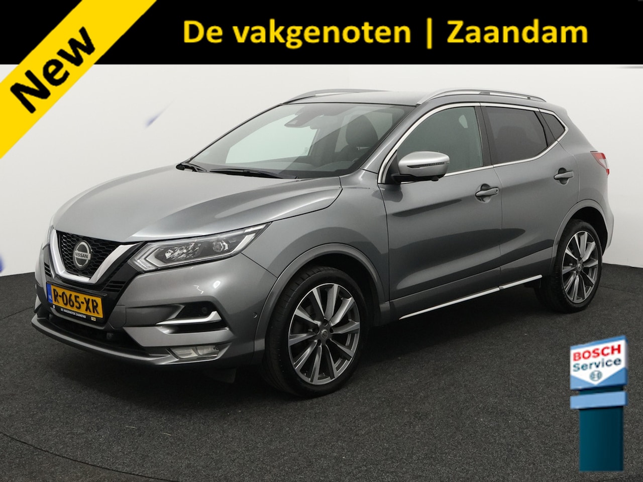 Nissan Qashqai - 150 PK 1.3 DIG-T Tekna + Trekhaak, 1500 kg Apple Carplay/Android Auto, panodak, Cruise c - AutoWereld.nl